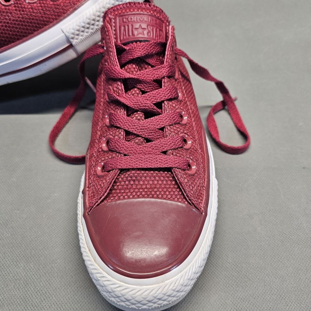 Converse Chuck Tailor All Star Ox Unisex 155420f-RHUBARB/WHITE/BROWN 7w/5m - Picture 4 of 10